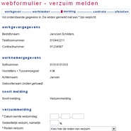 webformulier